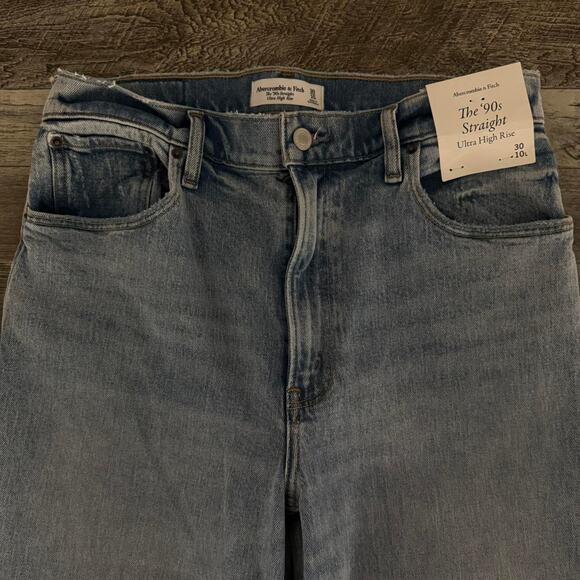 Abercrombie and fitch 90s straight long inseam - Picture 5 of 7